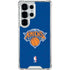 NBA New York Knicks Distressed Galaxy S25 Ultra Clear Case